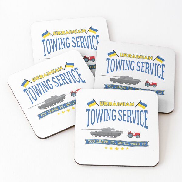 Item preview, Ukrainian Farmer Towing Service Ukraine  designed and sold by The Junto Shop.