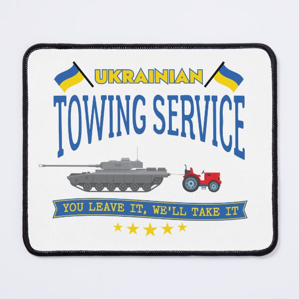 Item preview, Ukrainian Farmer Towing Service Ukraine  designed and sold by The Junto Shop.