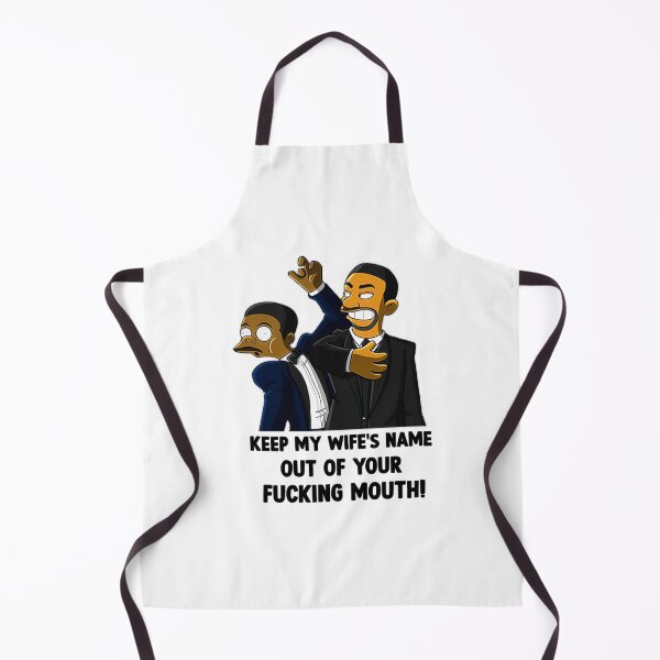 Aperçu de l'œuvre Smith Oscar 2022 Gardez le nom de ma femme hors de votre bouche créée et vendue par SmithOscarShop.