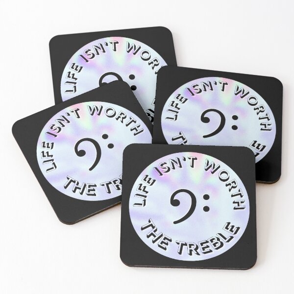 Item preview, Life Isn't Worth The Treble Holo designed and sold by bloody-L.