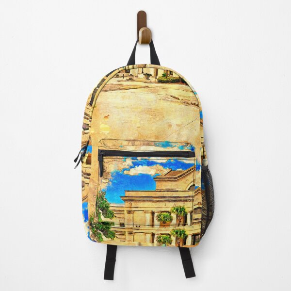 Item preview, Jacksonville Terminal Complex - digital painting with vintage look designed and sold by NickoPrints.