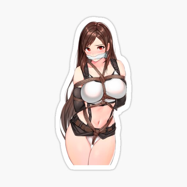 Tifa Lockhart Sexy Lewd Girl (Final Fantasy 7 FFVII Anime Hentai) Sticker