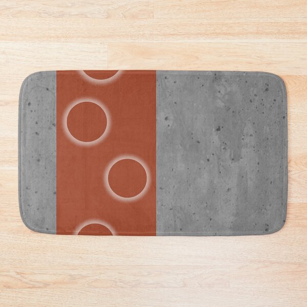 Item preview, Gray concrete and cinnamon orange designed and sold by Ninaeva.