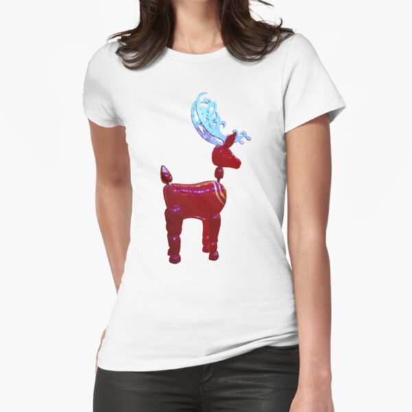 reindeer Fitted T-Shirt