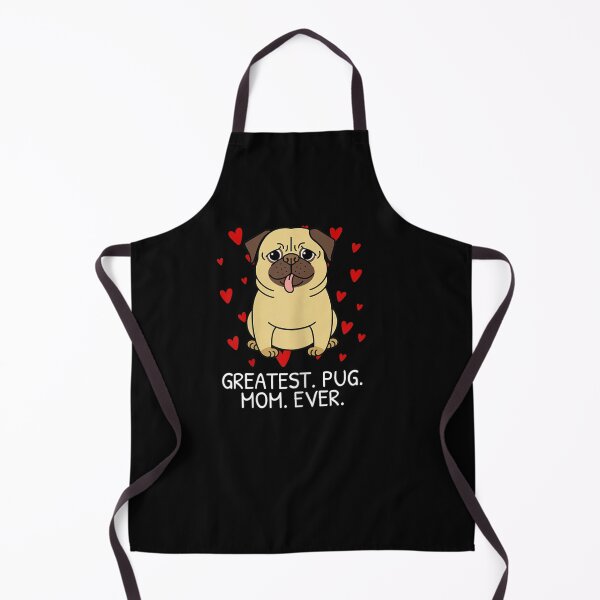 Item preview, Greatest Pug Mom Ever Pug Mom T-Shirt Momma Mommy Wo designed and sold by TateTitle7.