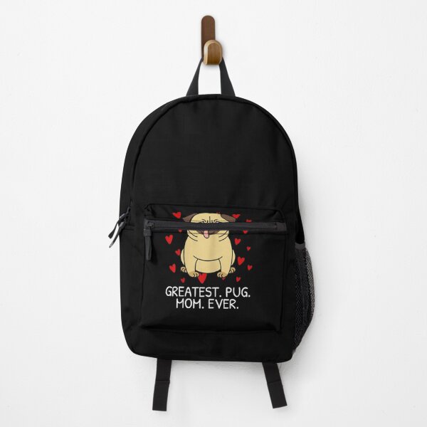 Item preview, Greatest Pug Mom Ever Pug Mom T-Shirt Momma Mommy Wo designed and sold by TateTitle7.
