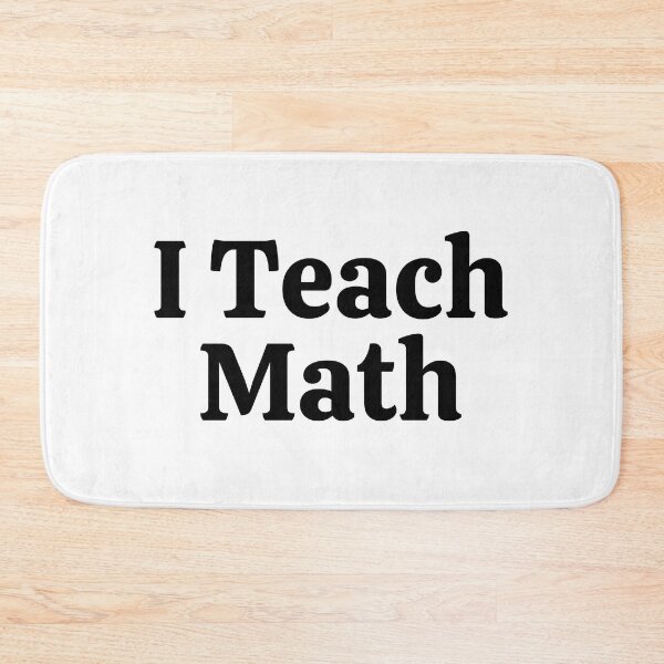 Item preview, I Teach Math - Funny Math  designed and sold by usaworld.