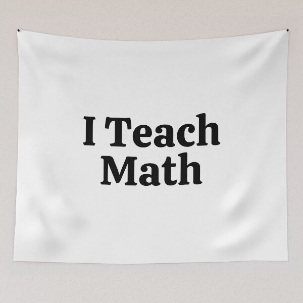 Item preview, I Teach Math - Funny Math  designed and sold by usaworld.