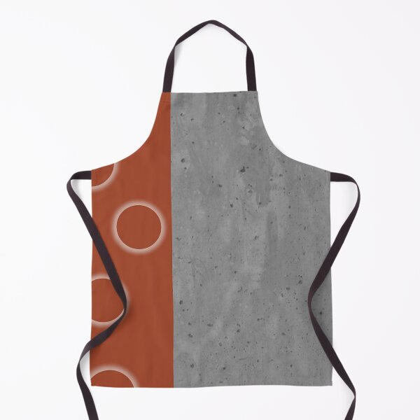 Item preview, Gray concrete and cinnamon orange designed and sold by Ninaeva.