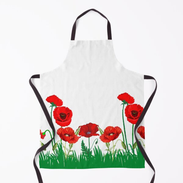 Item preview, Red poppy flower, poppy stems ,spring vibes,flower power designed and sold by Fitandstylish.