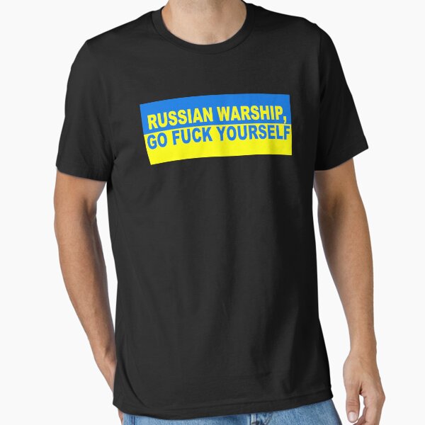 Item preview, Russian Warship Go Fuck Yourself Shirt designed and sold by dgavisuals.