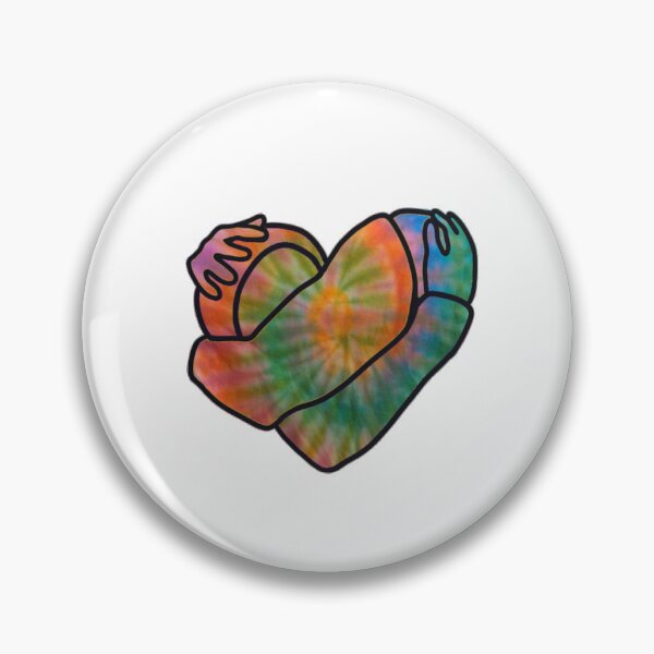 Item preview, Heart Hug (hippie colored) designed and sold by BeFranky.