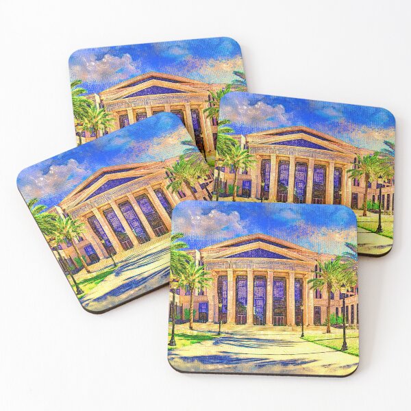 Item preview, Duval County Courthouse in Jacksonville, Florida - digital painting designed and sold by NickoPrints.