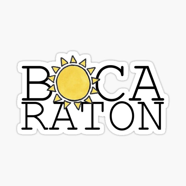Vista previa del artículo con la obra «Boca Ratón», diseñado y vendido por jamiemaher15.