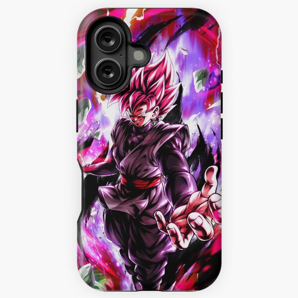 Vista previa del artículo con la obra «Goku Negro Super Saiyan Rosa», diseñado y vendido por Aleksa Radojicic.