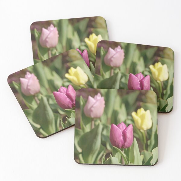 Item preview, Colorful Garden of Tulip Flowers - Artistic Florals Photography designed and sold by CarolinaReina.