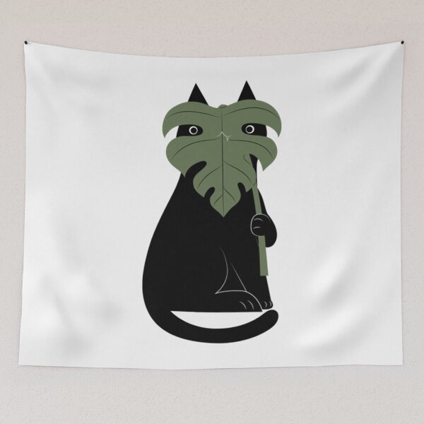 Item preview, Cat And Plant 14 Monster-A  designed and sold by ianeDales1896.