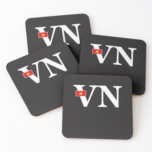 Item preview, Vietnam Flag and Country Initials designed and sold by cidolopez.