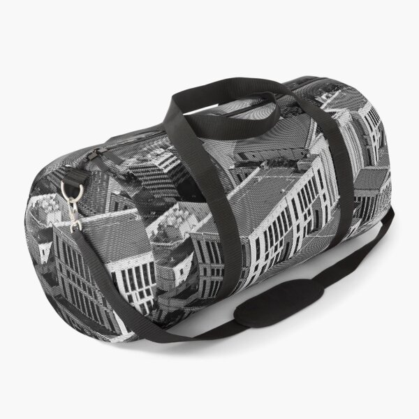 Item preview, Aerial of the Duval County Courthouse in Jacksonville, with an engraving effect designed and sold by NickoPrints.