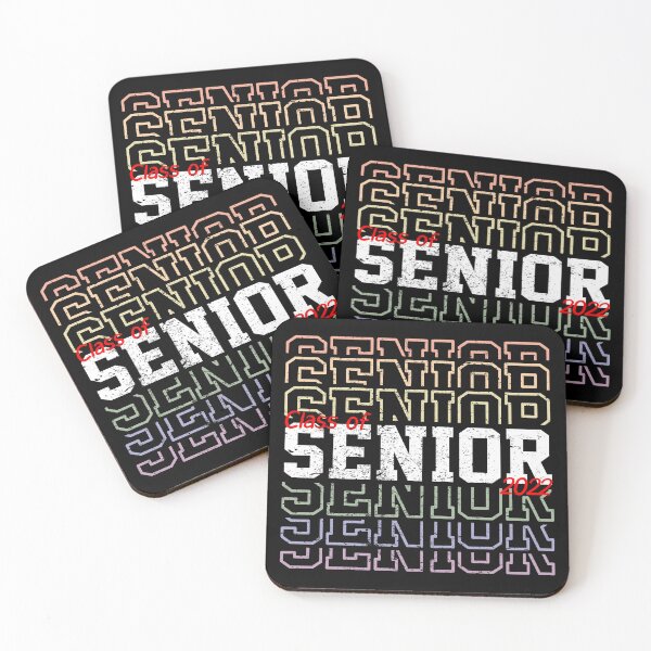Item preview, LGBTQ Senior: Class of 2022 Graduate's Rainbow Typography designed and sold by Happy Puppy Print On Demand.