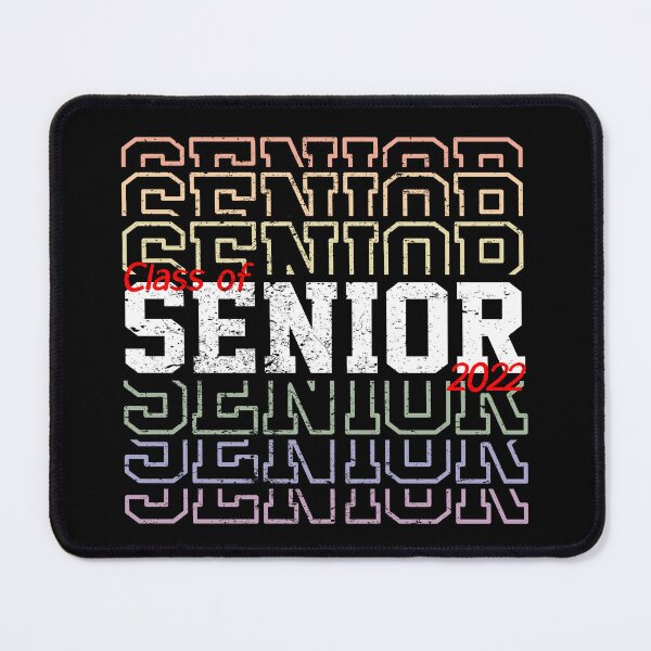 Item preview, LGBTQ Senior: Class of 2022 Graduate's Rainbow Typography designed and sold by Happy Puppy Print On Demand.