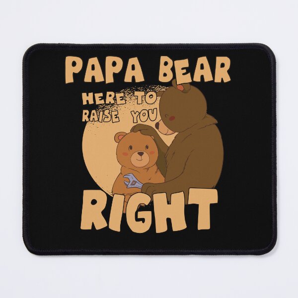 Item preview, Father's Day Papa Bear Saying Motif designed and sold by Merchandiser099.