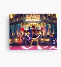 Mr. Fight Money Canvas Print