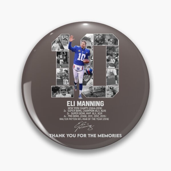 Item preview, 10 Eli Manning Thank You For The Memories Unisex Summer Fashion, Teen Girl Trendy, Old Fashioned For Boys Sell, Amazing designed and sold by LorraineStore2.