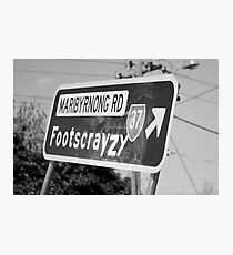 Footscrayzy Photographic Print