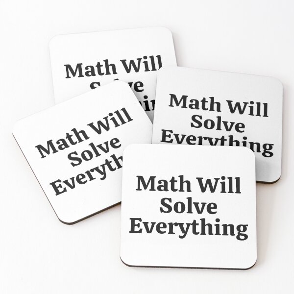 Item preview, Math Will Solve Everything - Funny Math  designed and sold by usaworld.