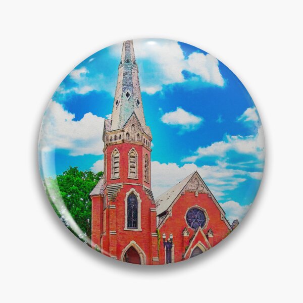 Item preview, Old St. Andrew's Event Venue in Jacksonville, Florida - watercolor painting designed and sold by NickoPrints.