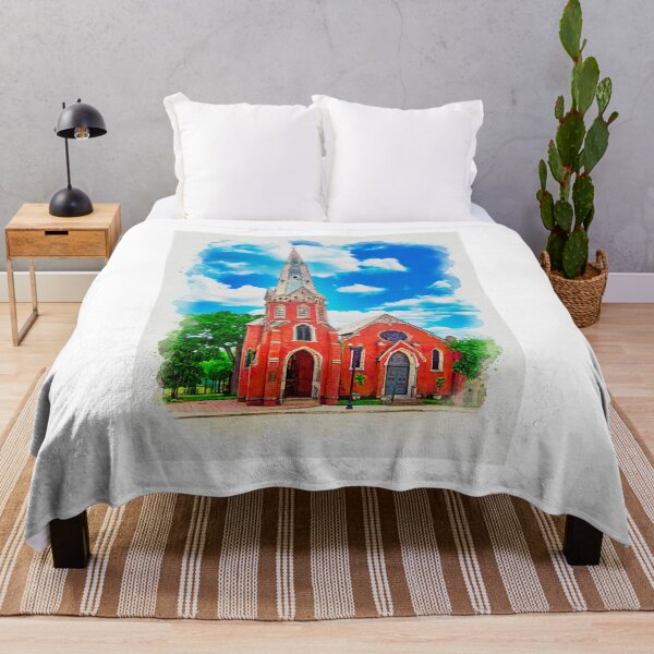 Item preview, Old St. Andrew's Event Venue in Jacksonville, Florida - watercolor painting designed and sold by NickoPrints.