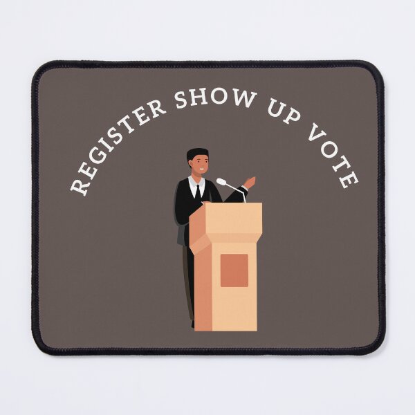 Item preview, Register Show Up Vote Blue Letters, For Our Rights, Democracy designed and sold by stamppiyathat.