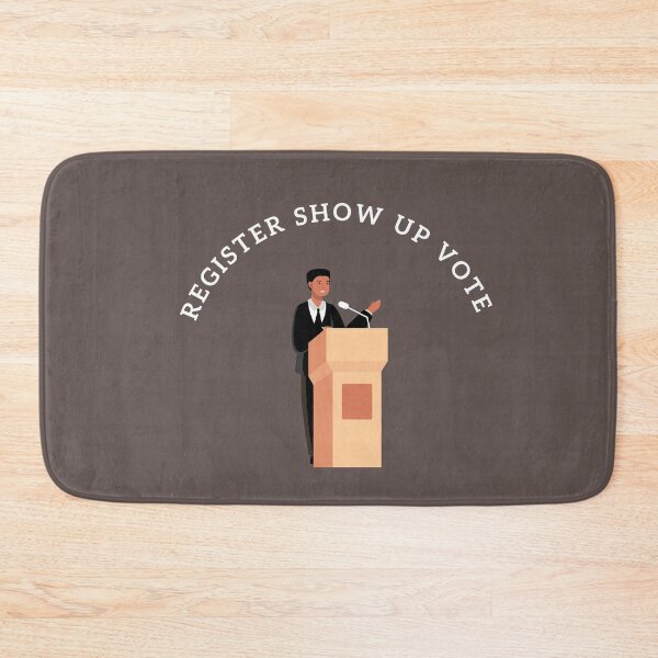 Item preview, Register Show Up Vote Blue Letters, For Our Rights, Democracy designed and sold by stamppiyathat.