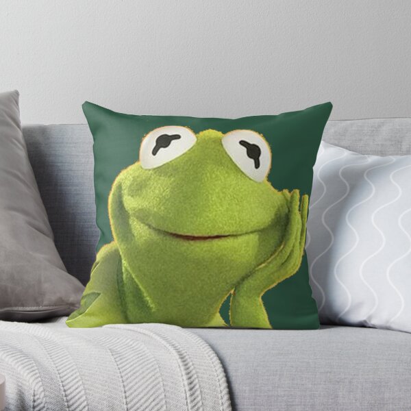 Kermit the Bob Throw Pillow