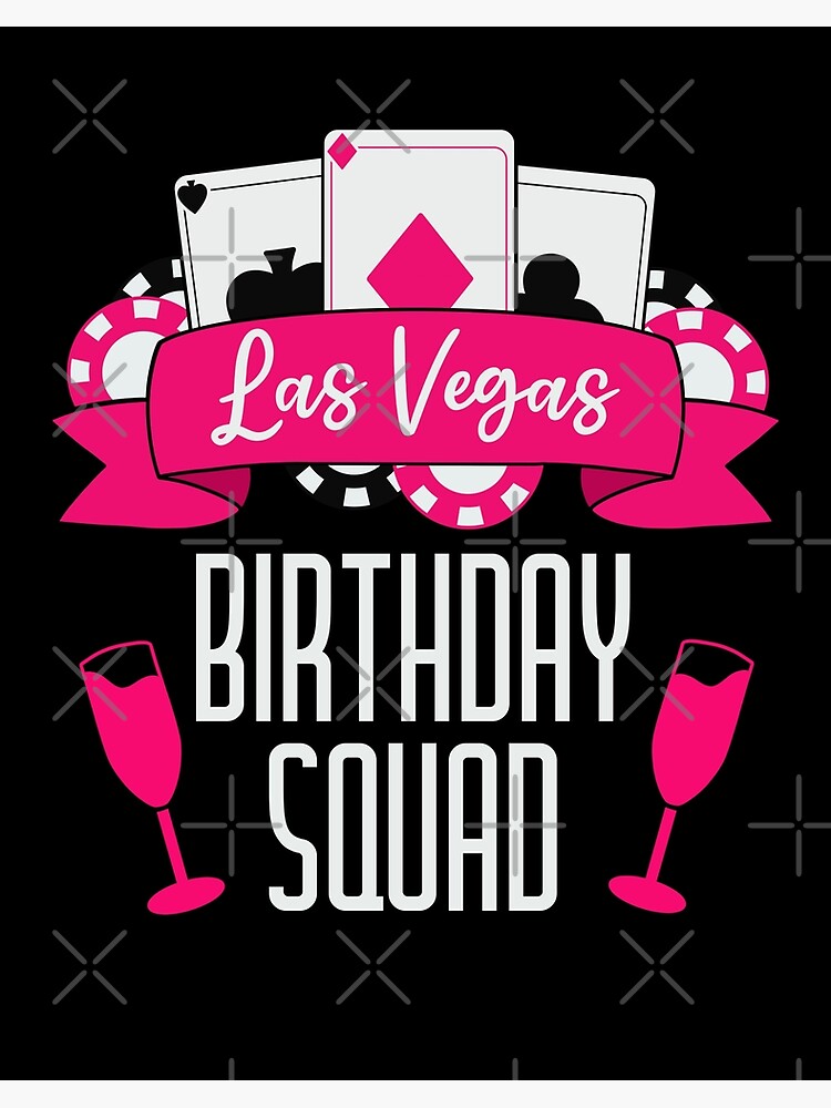 Las Vegas Girls Trip Shirt Women Birthday Squad' Sticker