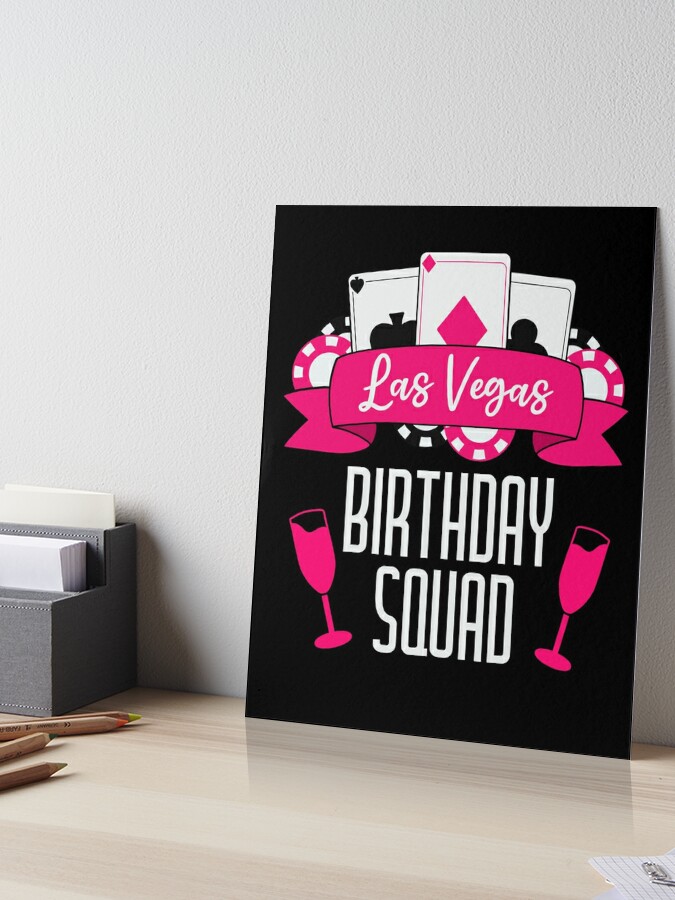 Las Vegas Birthday - Vegas Girls Trip for Birthday Card