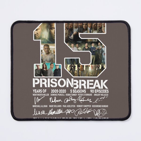 Item preview, 15 Years Of Prison Break 2005 2020 Thank You For The Memories, Gift, For Men Women Love, Black, Amazing designed and sold by LorraineStore2.