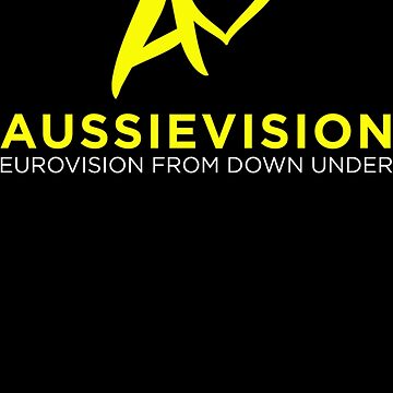 Artwork thumbnail, Aussievision logo with tagline Classic by ElizabethMorel