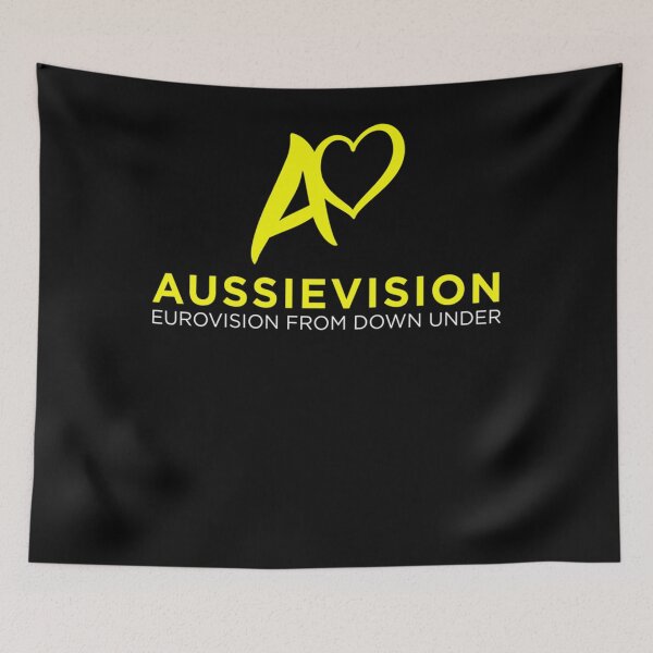 Item preview, Aussievision logo with tagline Classic designed and sold by ElizabethMorel.