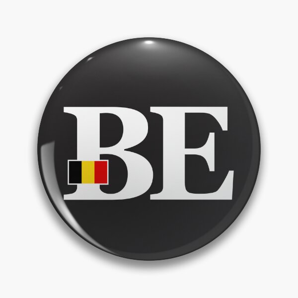 Item preview, Belgium Flag and Country Initials designed and sold by cidolopez.