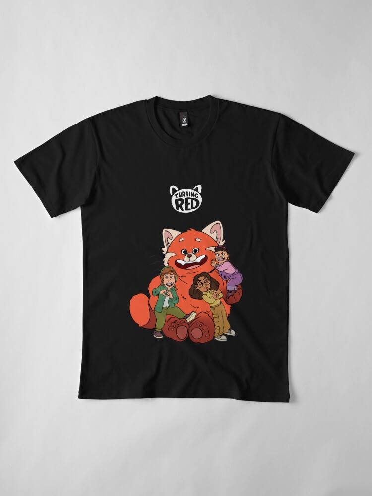 Disover Red panda cartoon Premium T-Shirt