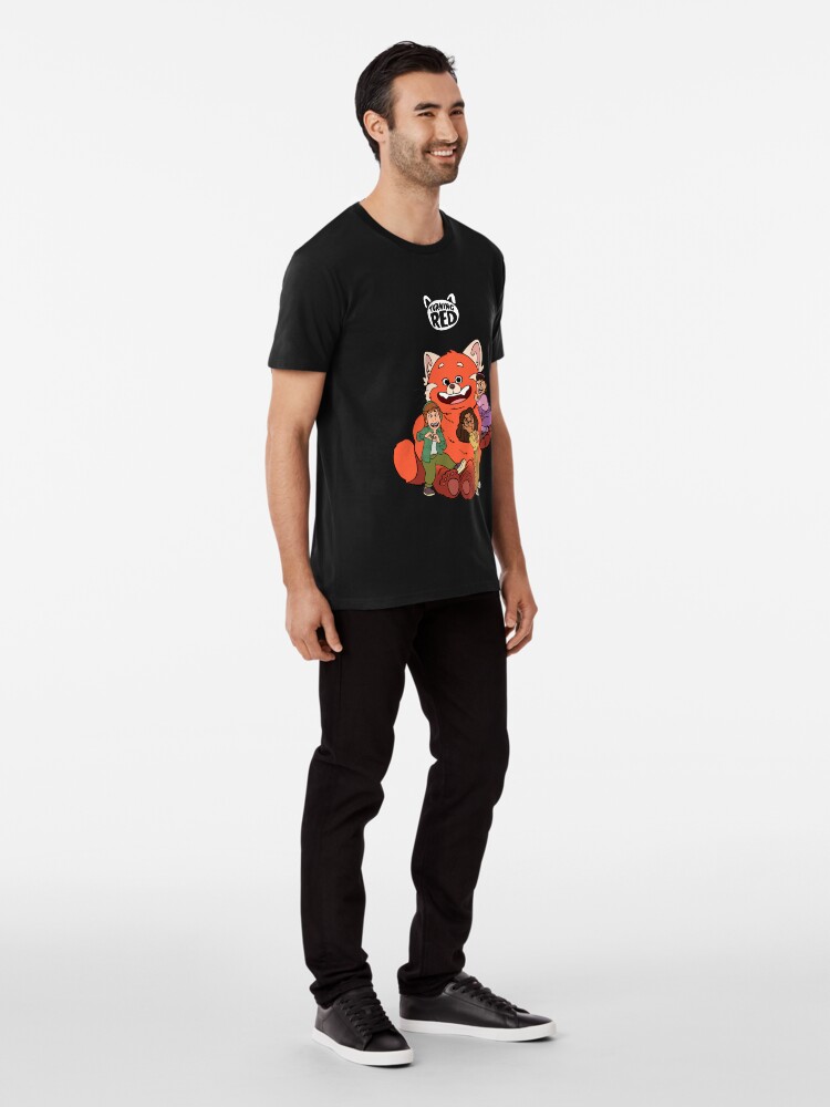 Discover Red panda cartoon Premium T-Shirt