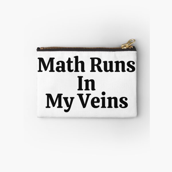 Item preview, Math Runs In My Veins - Funny Math  designed and sold by usaworld.