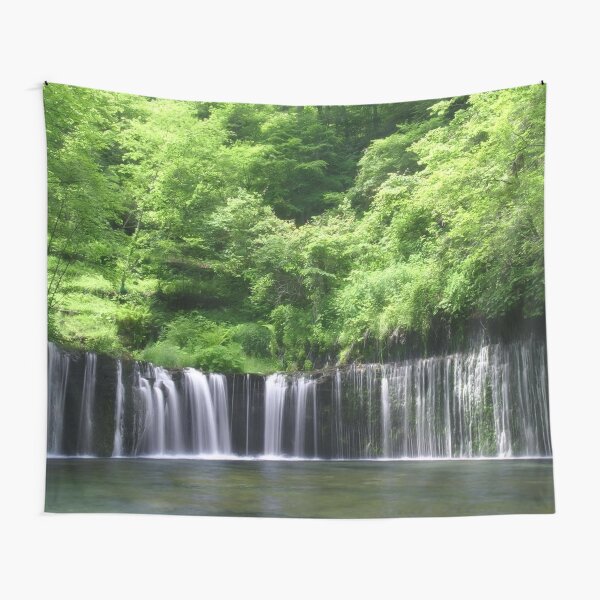 Forested Waterfall Tapestry
