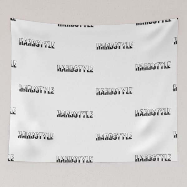 Item preview, Hardstyle Music Black And White designed and sold by RichTeeDesigns.
