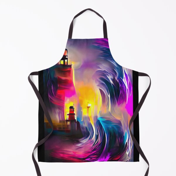 Item preview, Lighthouse 02 Huge Waves designed and sold by mhfoto.