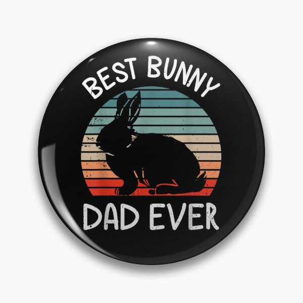 Item preview, Mens Best Bunny Dad Ever Matching Family Easter Retro designed and sold by RachelCine.