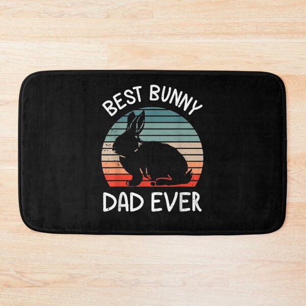 Item preview, Mens Best Bunny Dad Ever Matching Family Easter Retro designed and sold by RachelCine.