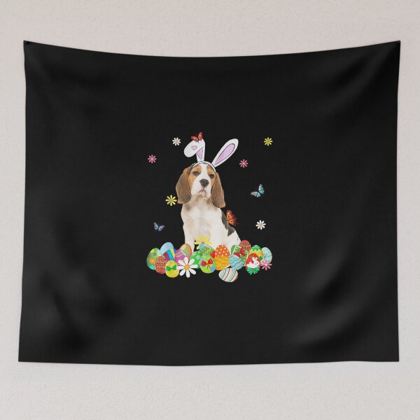 Item preview, Cute Beagle Happy Easter Day Dog Dad Dog Mom designed and sold by RachelCine.